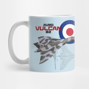 British Avro Vulcan B2 (light) Mug